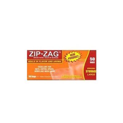 Zip-Zag Original Large Bags 27.9 CM X 29.8 CM (50 per box)