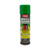 Doktor Doom House & Garden Insecticide Spray, an easy-to-use aerosol insecticide for controlling pests in both indoor and outdoor environments, safe for use on plants and household areas.