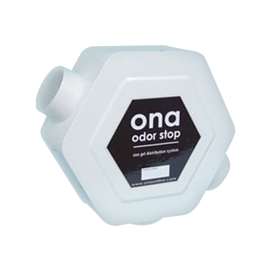 Ona Storm Fan 225 CFM, a powerful fan designed to circulate air and enhance the effectiveness of Ona Gel odor neutralizers, providing 225 cubic feet per minute (CFM) of airflow for large indoor spaces.