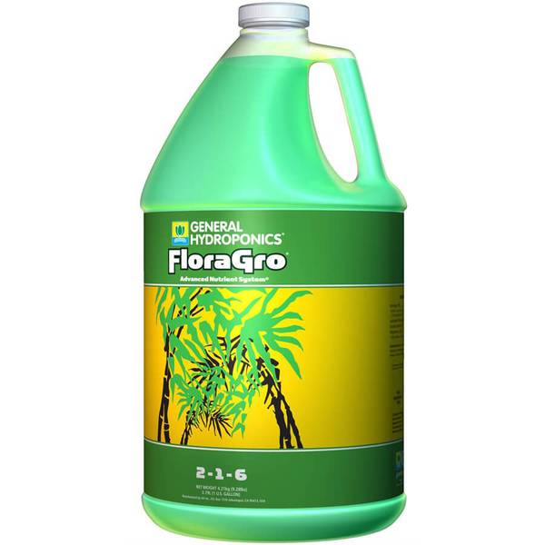 General Hydroponics FloraGro (2-1-6) 1 gal