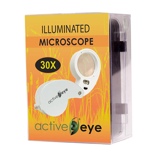 Active Eye Magnifier Loupe 30x Case